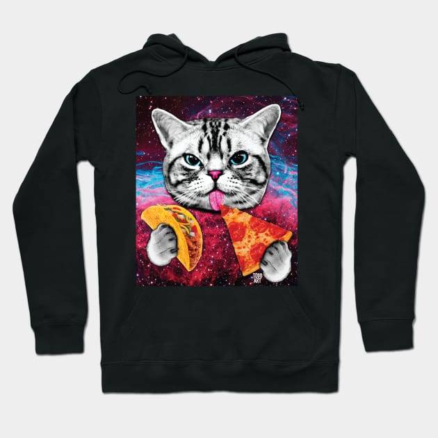 TACO CAT Hoodie by toddgoldmanart